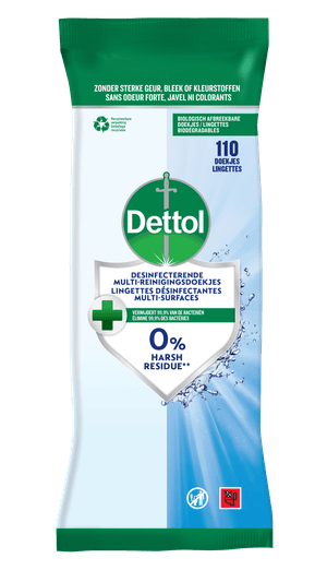 Dettol Desinfecterende Multi-oppervlakken Doekjes x110