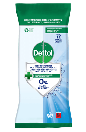 Dettol Desinfecterende Multi-oppervlakken Doekjes x72