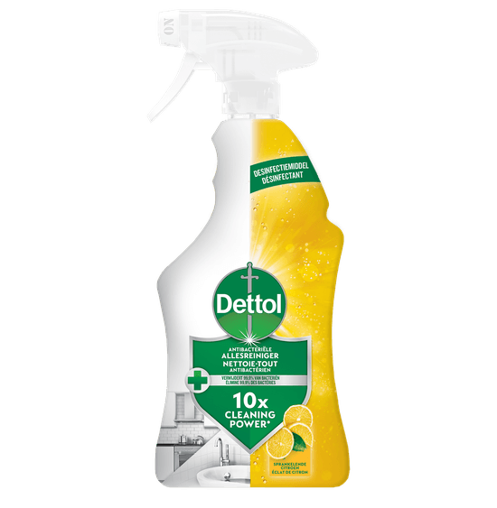 Dettol Antibacteriële Allesreiniger Sprankelende Citroen 750ml