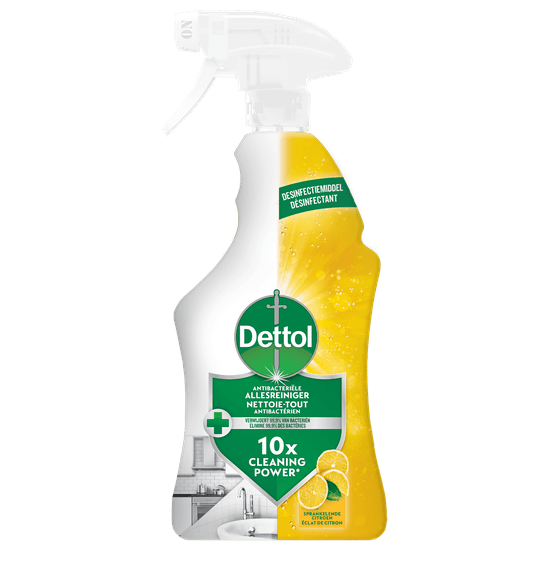 Dettol Antibacteriële Allesreiniger Sprankelende Citroen 500ml