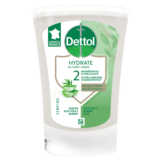 Dettol No-Touch Navulling Aloë Vera & Bamboe (Hydrate) 250ml